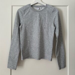 Aritzia- TNA Heather Gray Crewneck Top